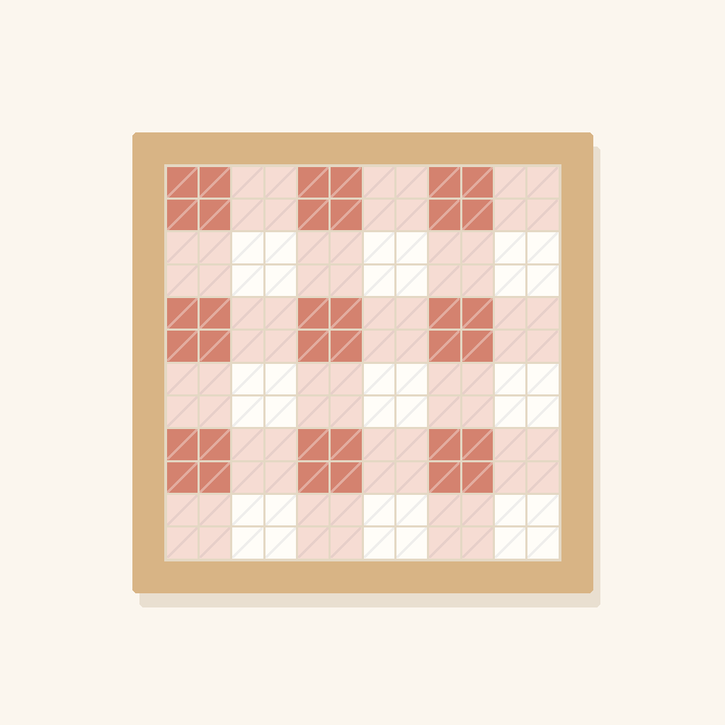 Gingham Style needlepoint canvas design